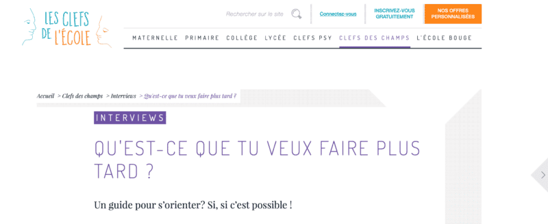 interview bestfutur les clefs de l'école