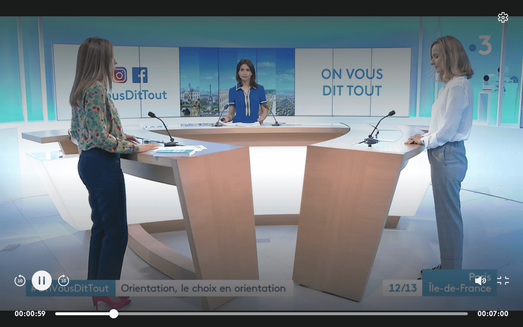 Interview orientation scolaire France 3